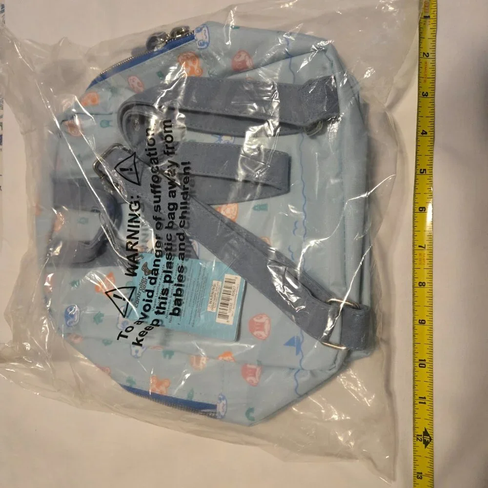 Controller Gear Animal Crossing - Small Backpack Mini Bookbag Travel Bag. Blue - Picture 3 of 6